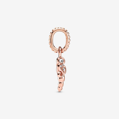 Rose Gold Dragonfly Charm