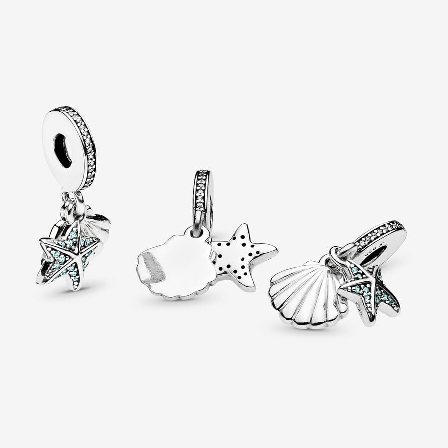 Starfish and Shell Charm