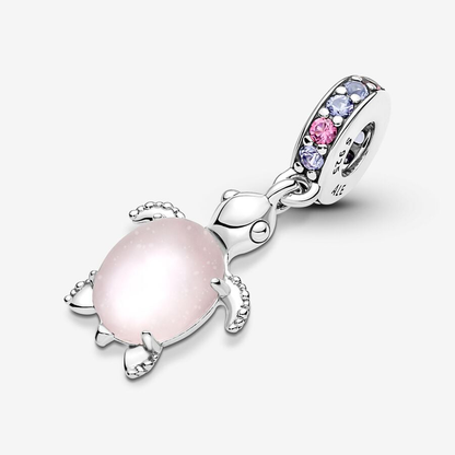 Pink Sea Turtle Charm