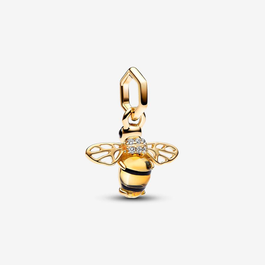 Sparkling Gold Bee Charm