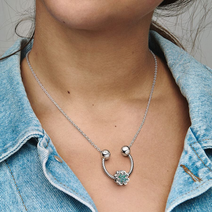 U Charm Pendant Necklace