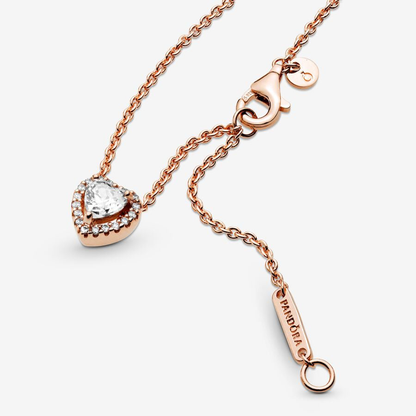 Rose Gold Heart Necklace