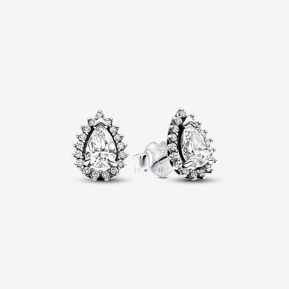 Pear Sparkling Earrings