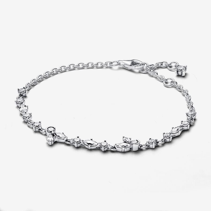 White Radiant Tennis Bracelet