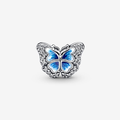 Blue Butterfly Charm