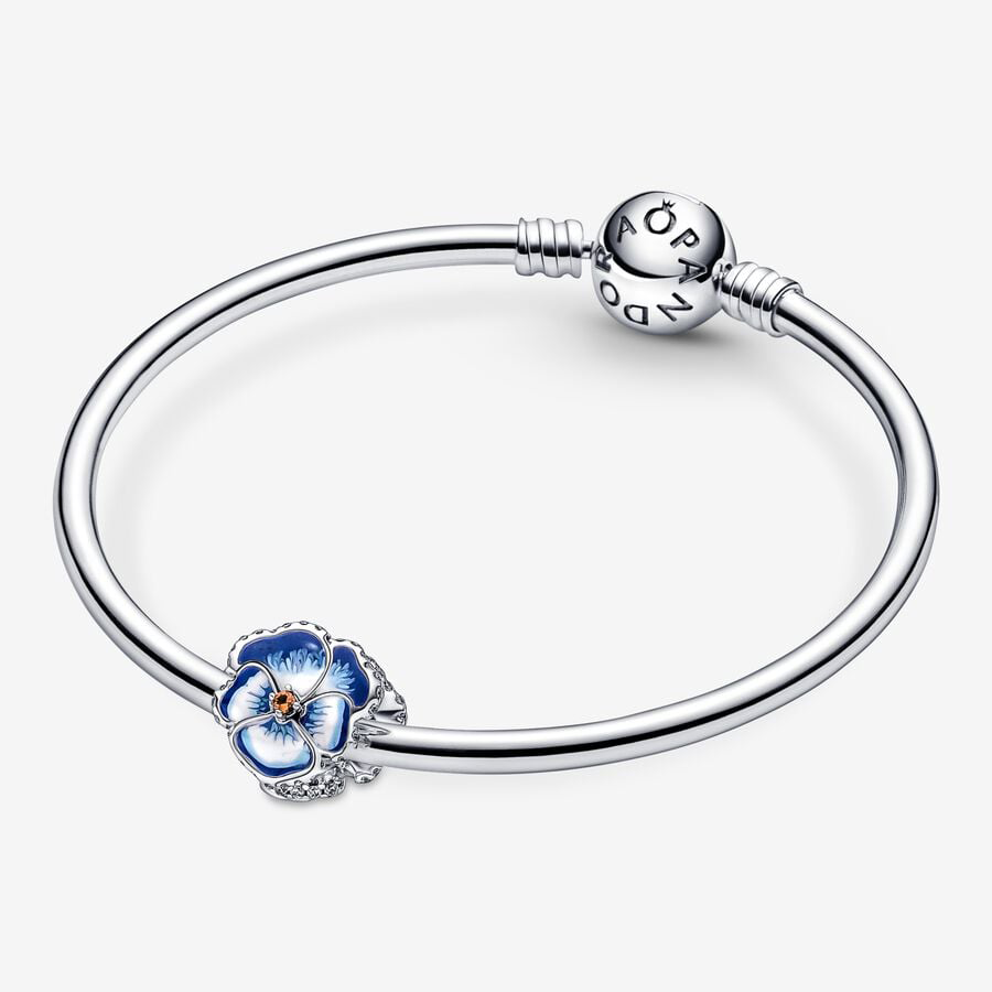 Blue Flower Charm