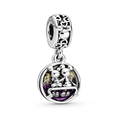 Mickey Mouse & Minnie Mouse Happily Ever After Charm