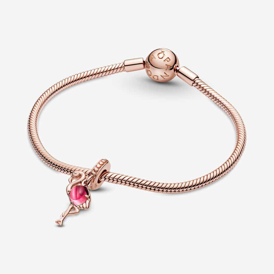 Pink Flamingo Charm