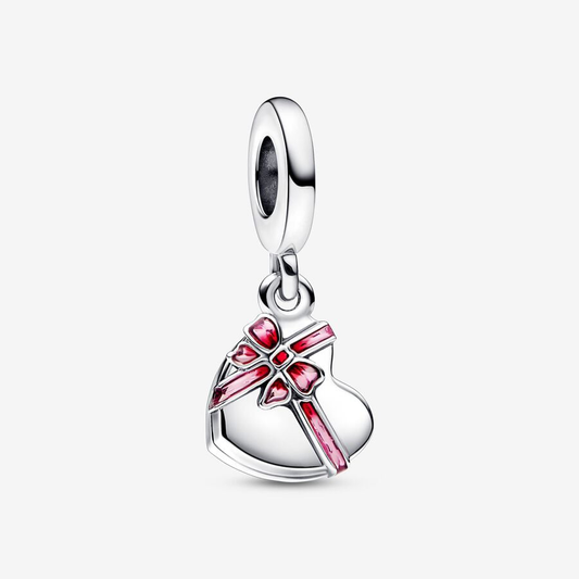 Openable Heart Chocolate Box Charm