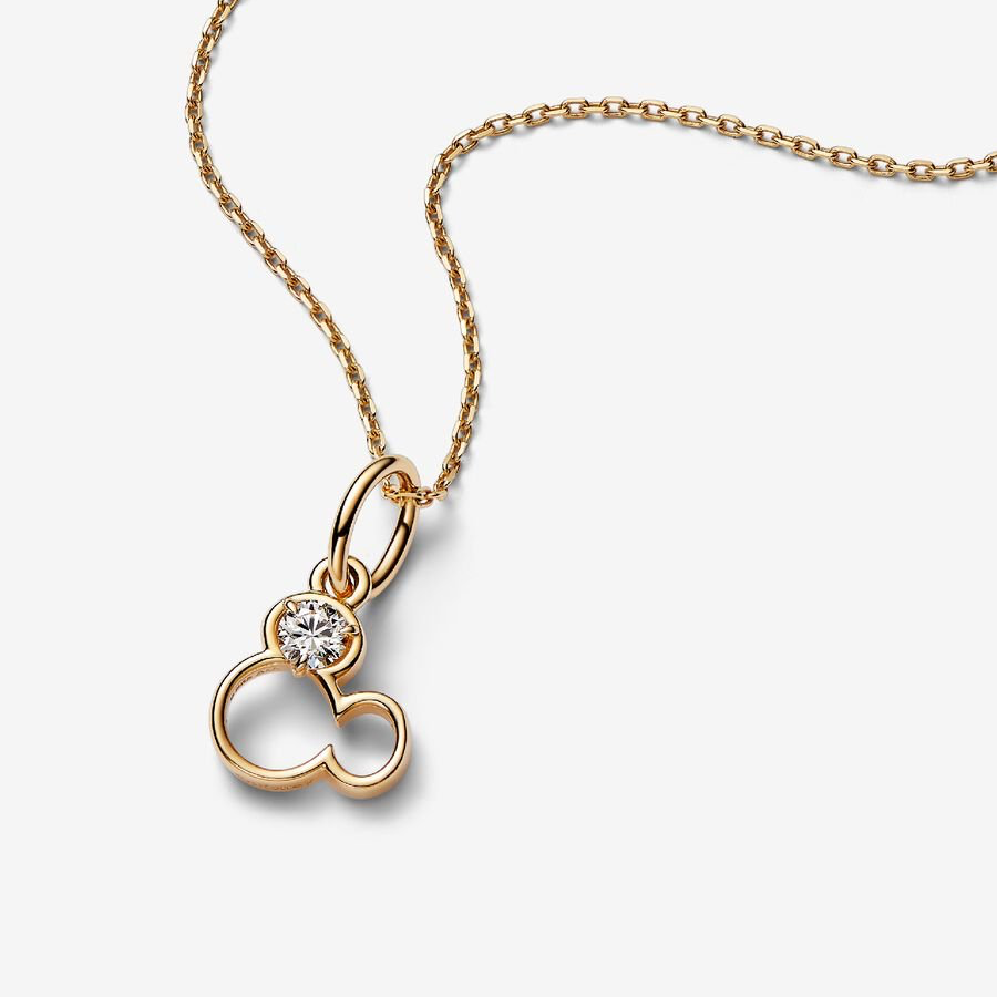 Mickey Mouse Gold Charm