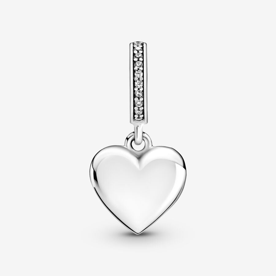 Openable Heart Locket Charm