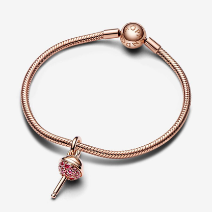 Lollipop Rose Gold Charm