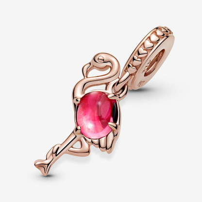 Pink Flamingo Charm