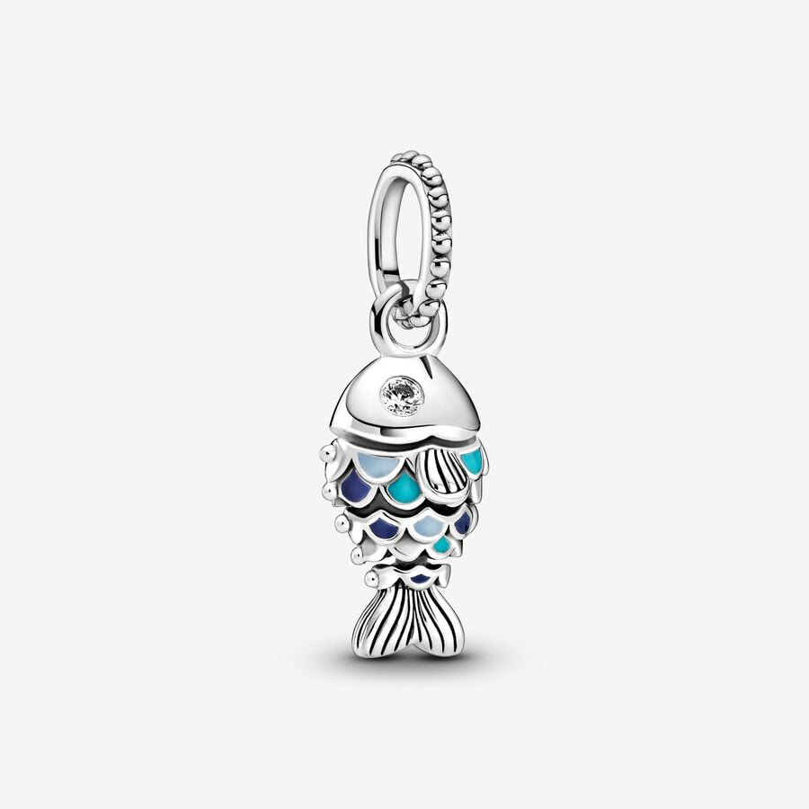 Blue Fish Charm