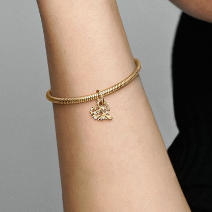 Family Tree Gold Charm