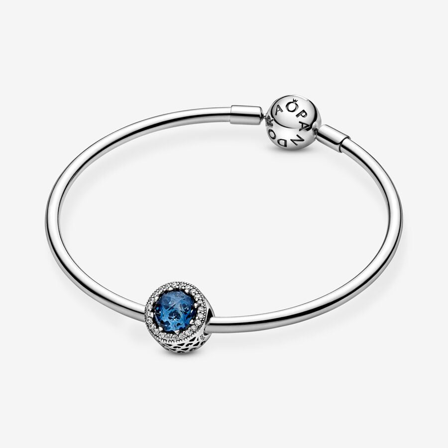 Blue Crystal Charm