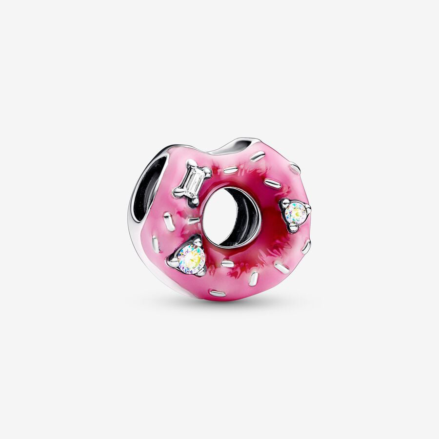 Sprinkled Donut Charm