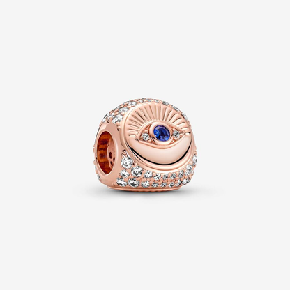 Hamsa Rose Gold Three-sided Charm