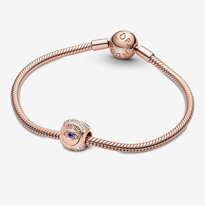 Hamsa Rose Gold Three-sided Charm