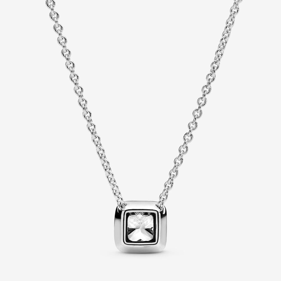 Square Sparkle Necklace