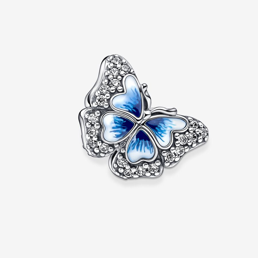 Blue Butterfly Charm