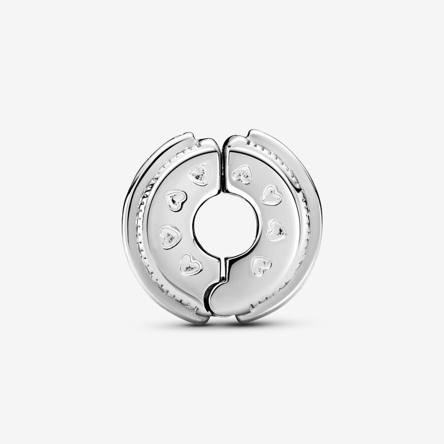 Sparkling Logo Silver Clip