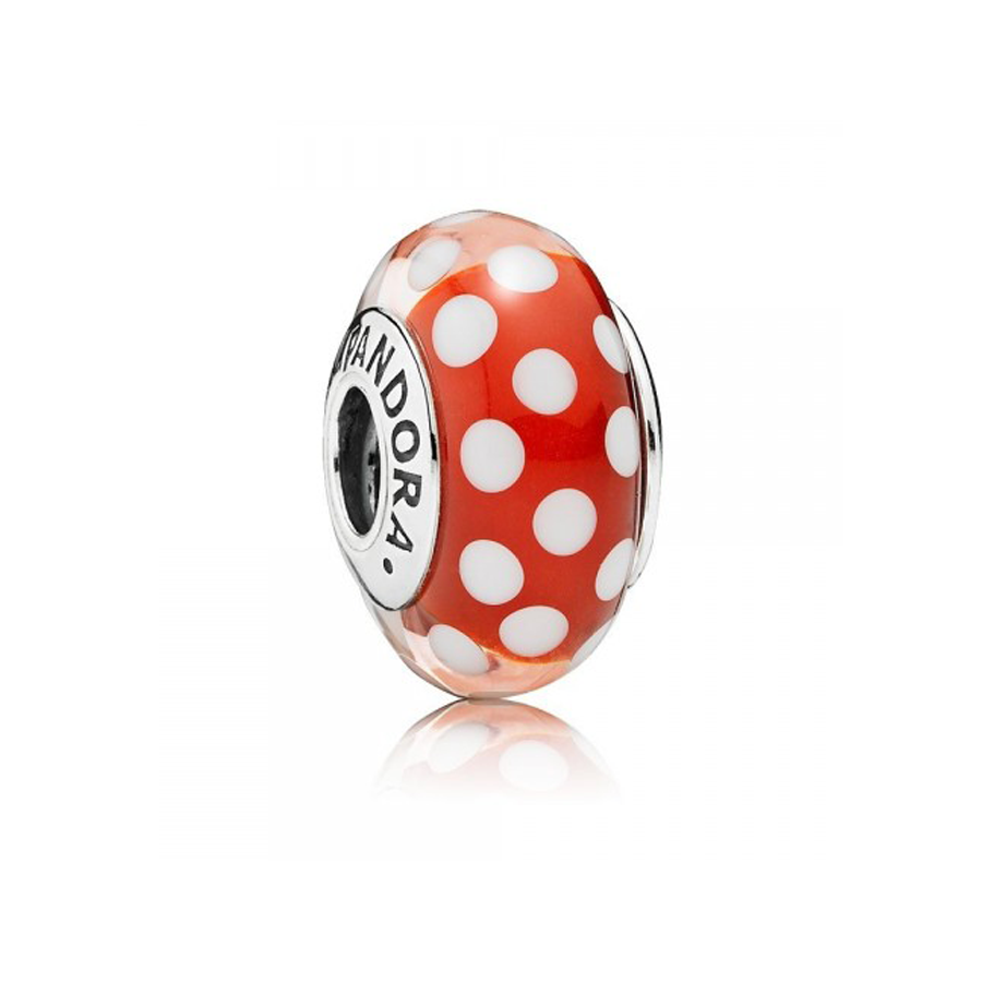 Minnie Dotted Bead Charm