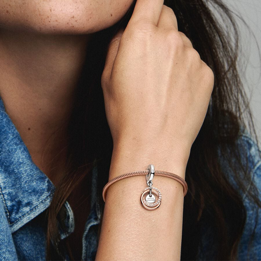 Always Together Rose Gold Charm