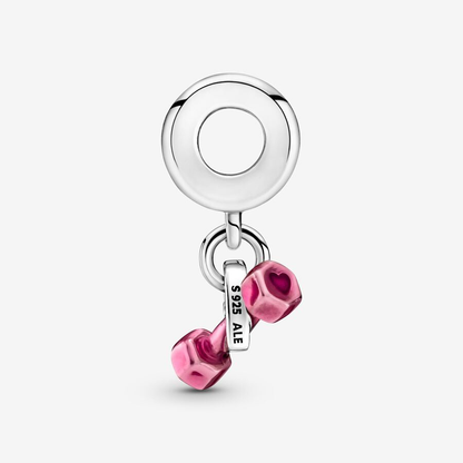 Heart Dumbbell Charm