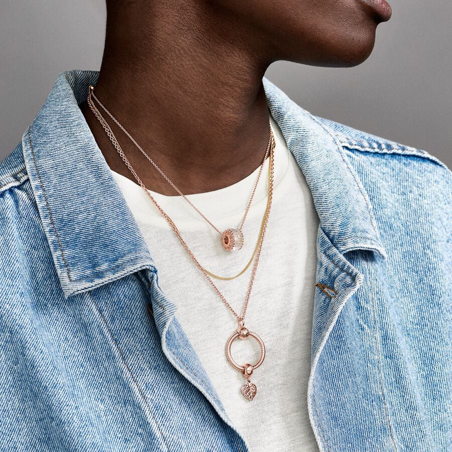 Rose Gold Cable Chain Necklace