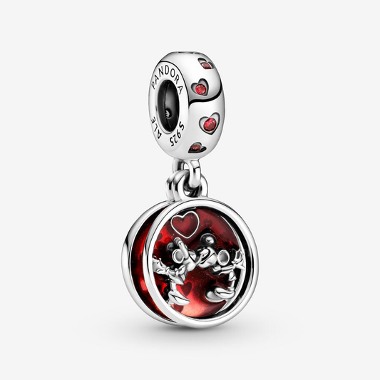 Mickey Mouse & Minnie Mouse Love and Kisses Charm