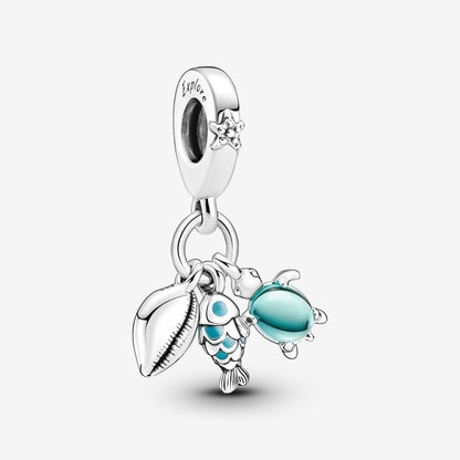 Fish & Sea Turtle Charm