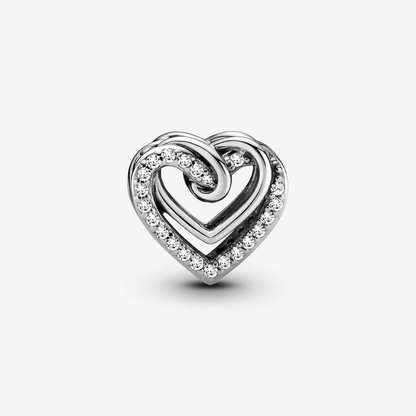 Sparkling Hearts Charm