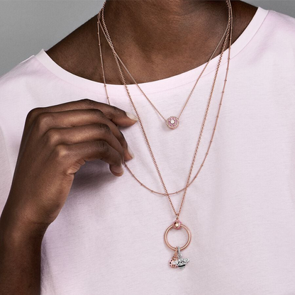 Rose Gold Cable Chain Necklace