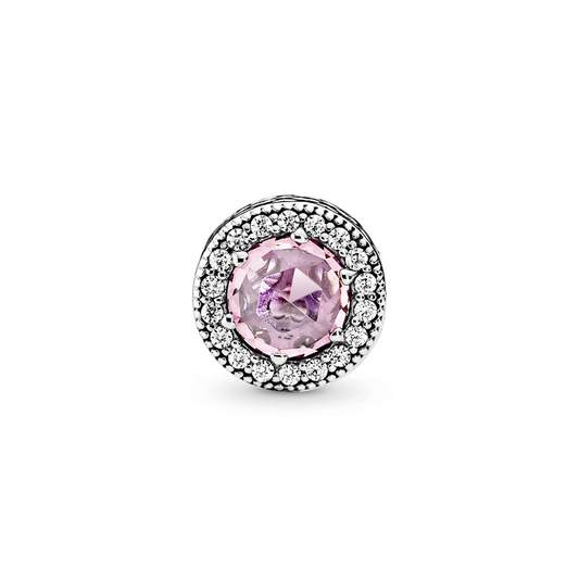 Pink Murano Glass Charm