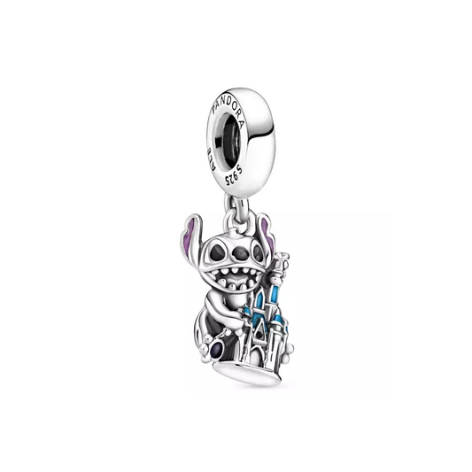 Stitch and Castle Charm