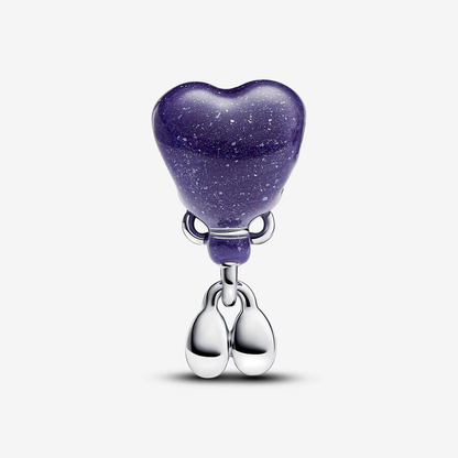 Baby girl balloon charm