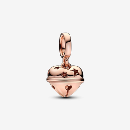 Rose Gold Bell Charm