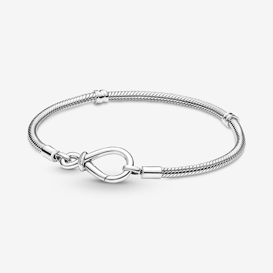 Moments Infinity Knot Snake Chain Bracelet