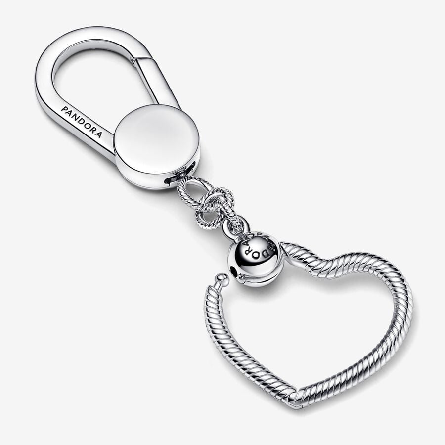 Heart Keychain Charm Holder