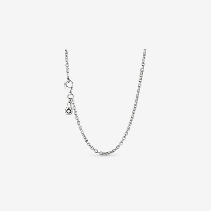 Silver Cable Chain Necklace