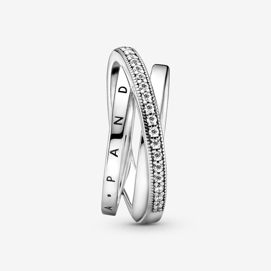 Pavé Triple Band Ring