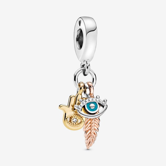 Hamsa Rose Gold Charm