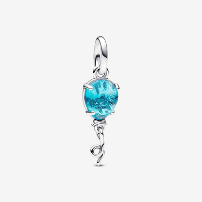 Blue Glass Balloon Charm