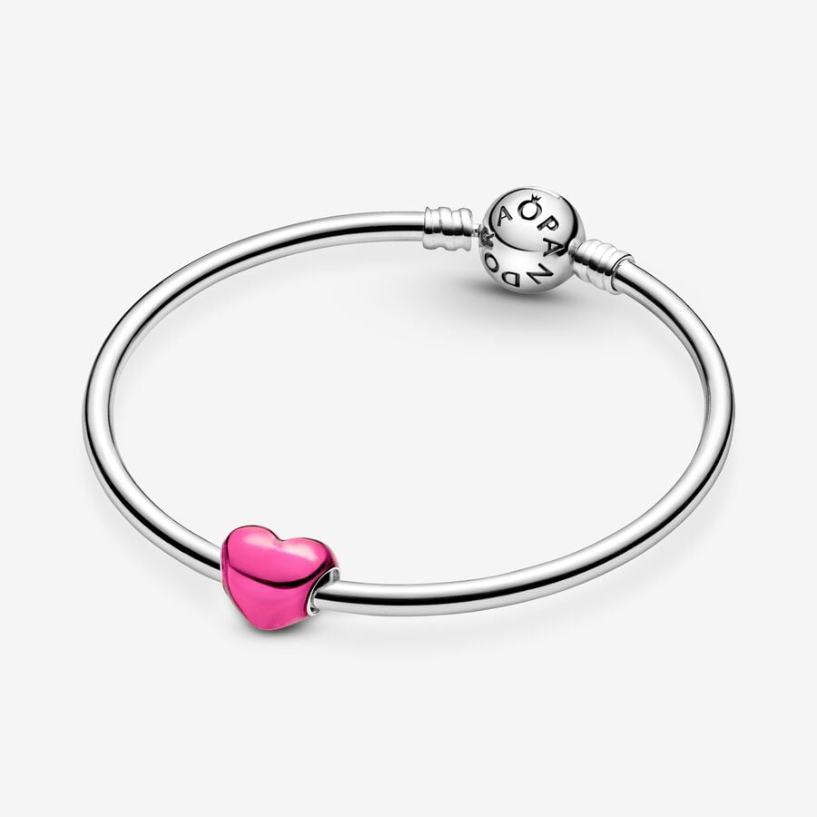 Pink Heart Charm