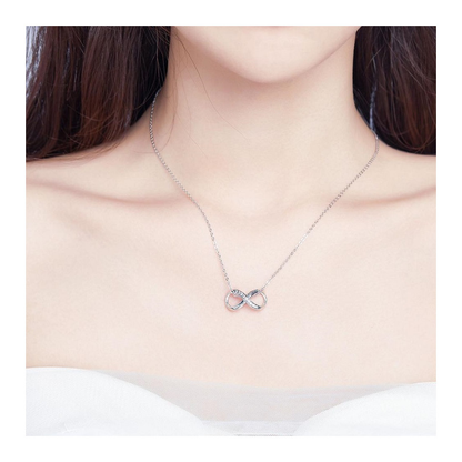 Rose Gold Family Forever Infinity Charm