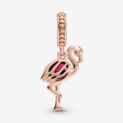 Pink Flamingo Charm