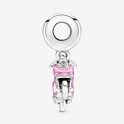 Pink Scooter Charm