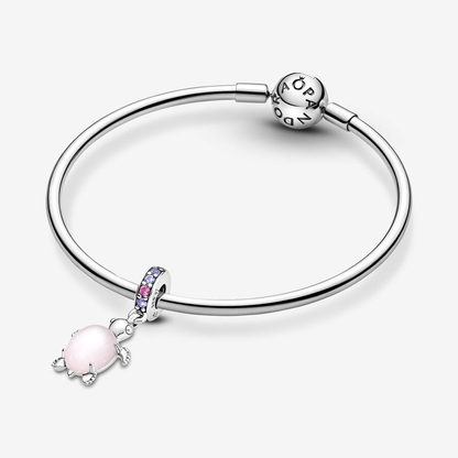 Pink Sea Turtle Charm