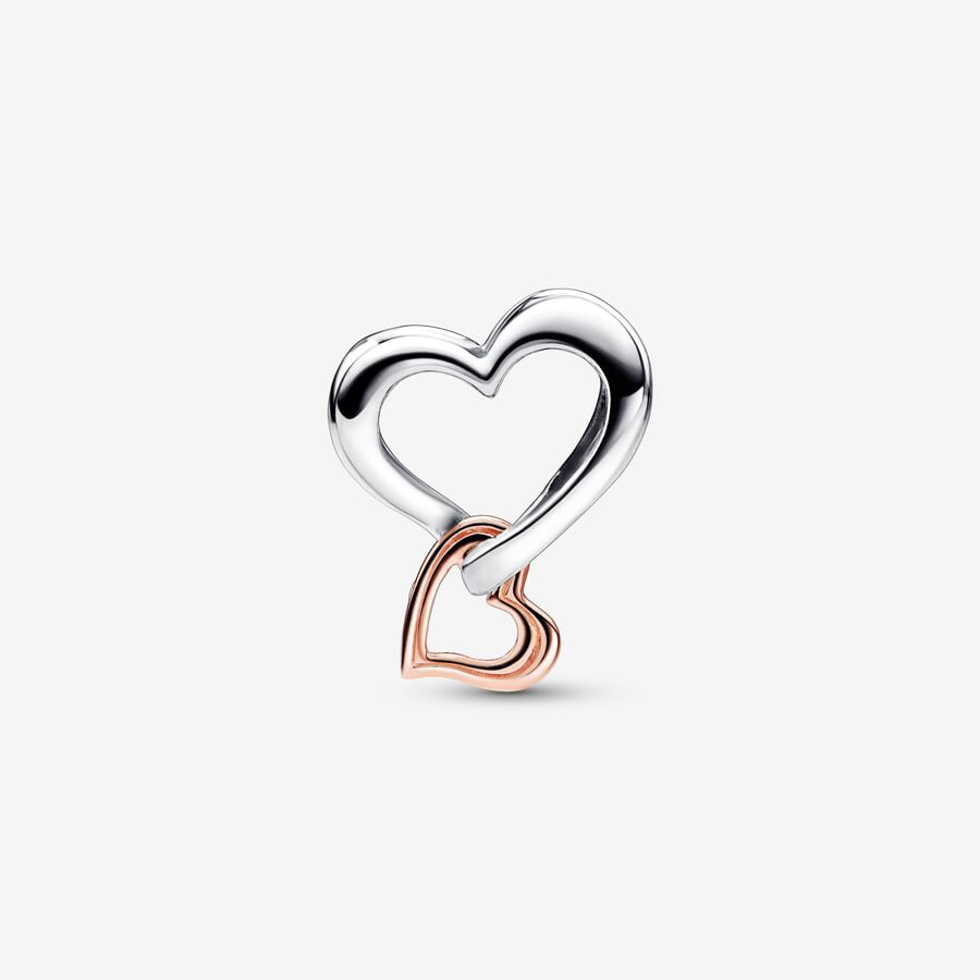 Family is Love Infinity Heart Charm